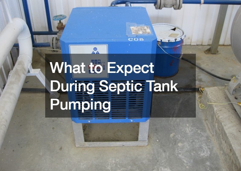 What to Expect During Septic Tank Pumping
