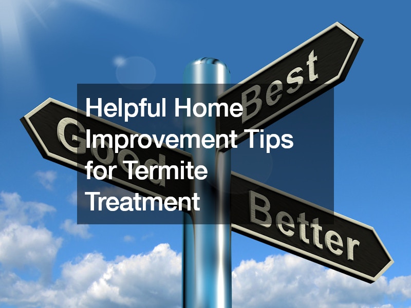 Helpful Home Improvement Tips for Termite Treatment