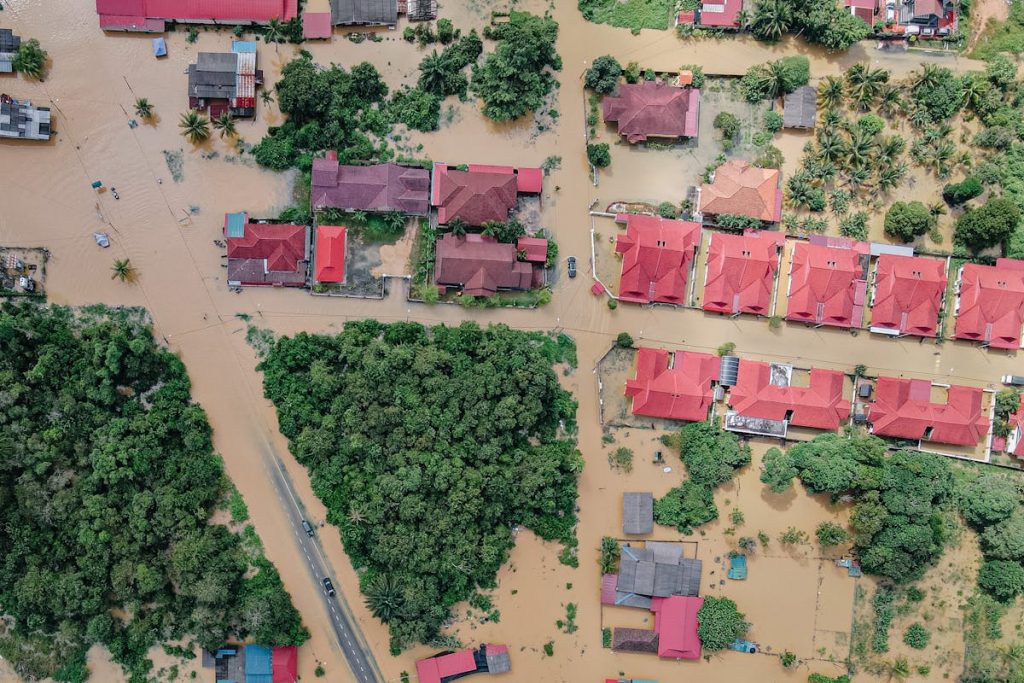 flooded community