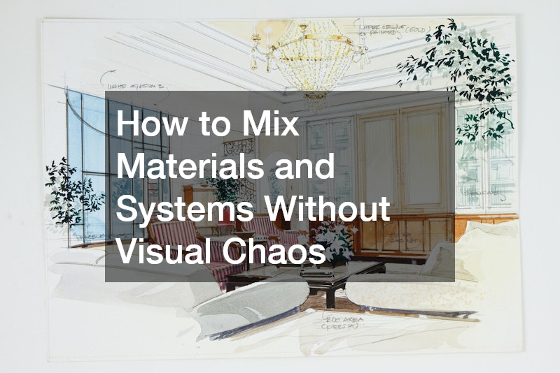 How to Mix Materials and Systems Without Visual Chaos