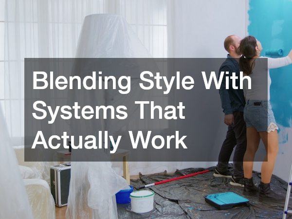 Blending Style With Systems That Actually Work